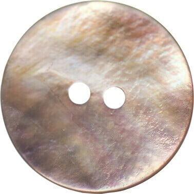 15mm Natural Shell Two Hole Buttons (X470 - 24)