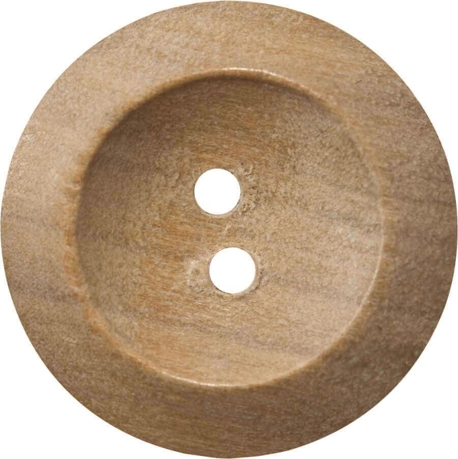 19mm, 25mm Two Hole Wooden Buttons Buttons (W40 - 30 / - 40)
