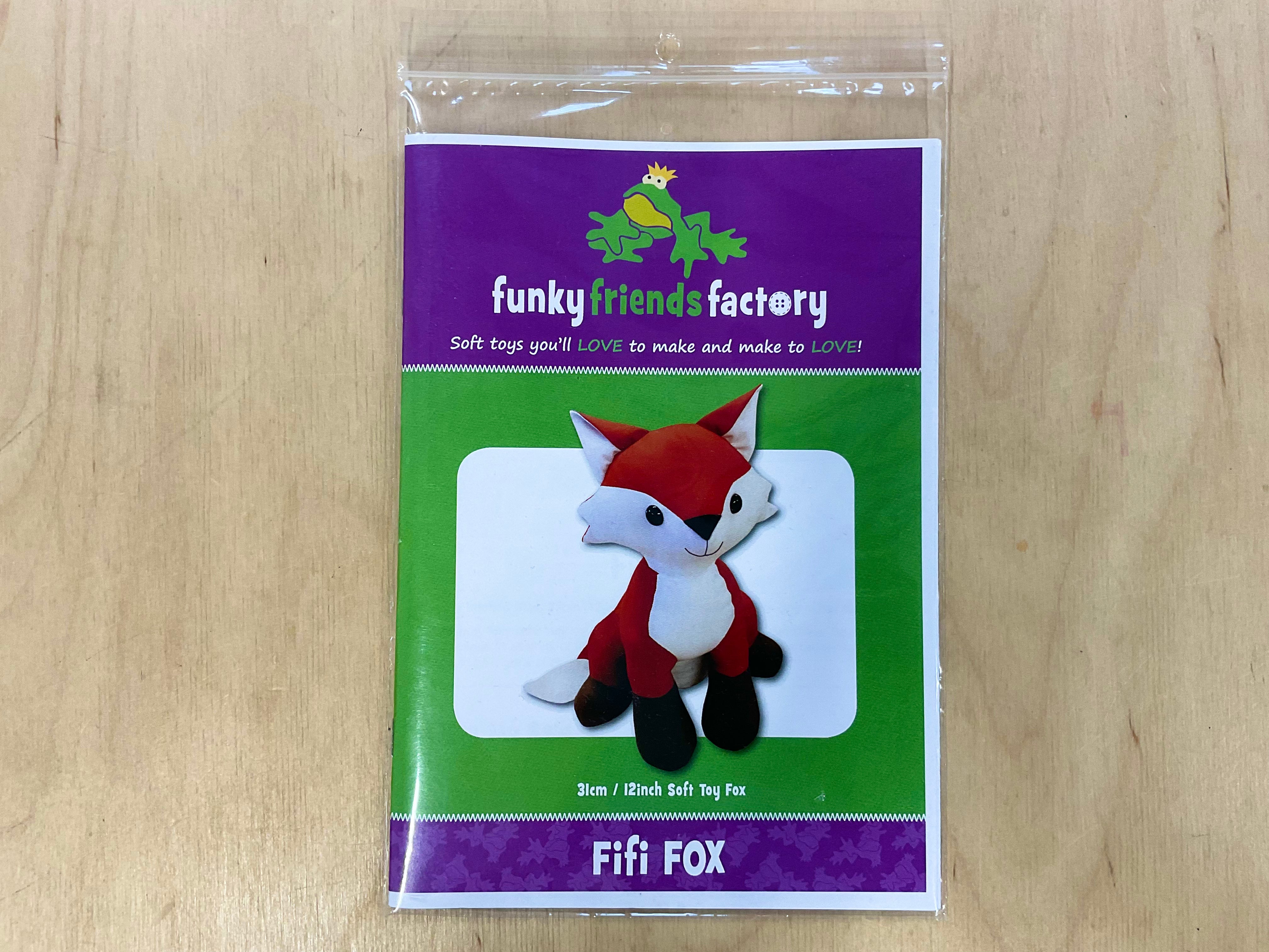 Fifi Fox Funky Friends Factory Soft Toy Pattern