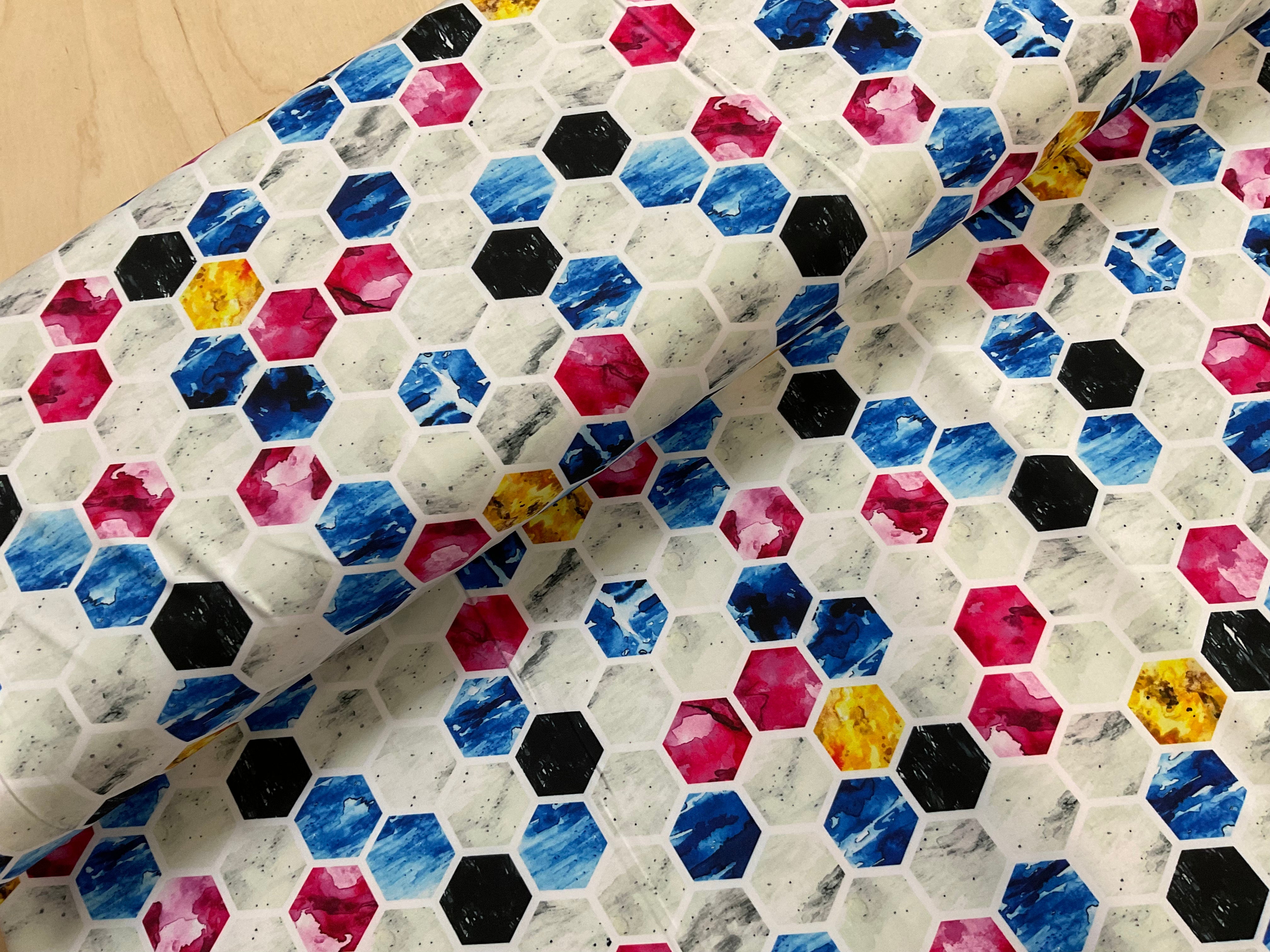 Marble Hexagon Activewear/Dancewea