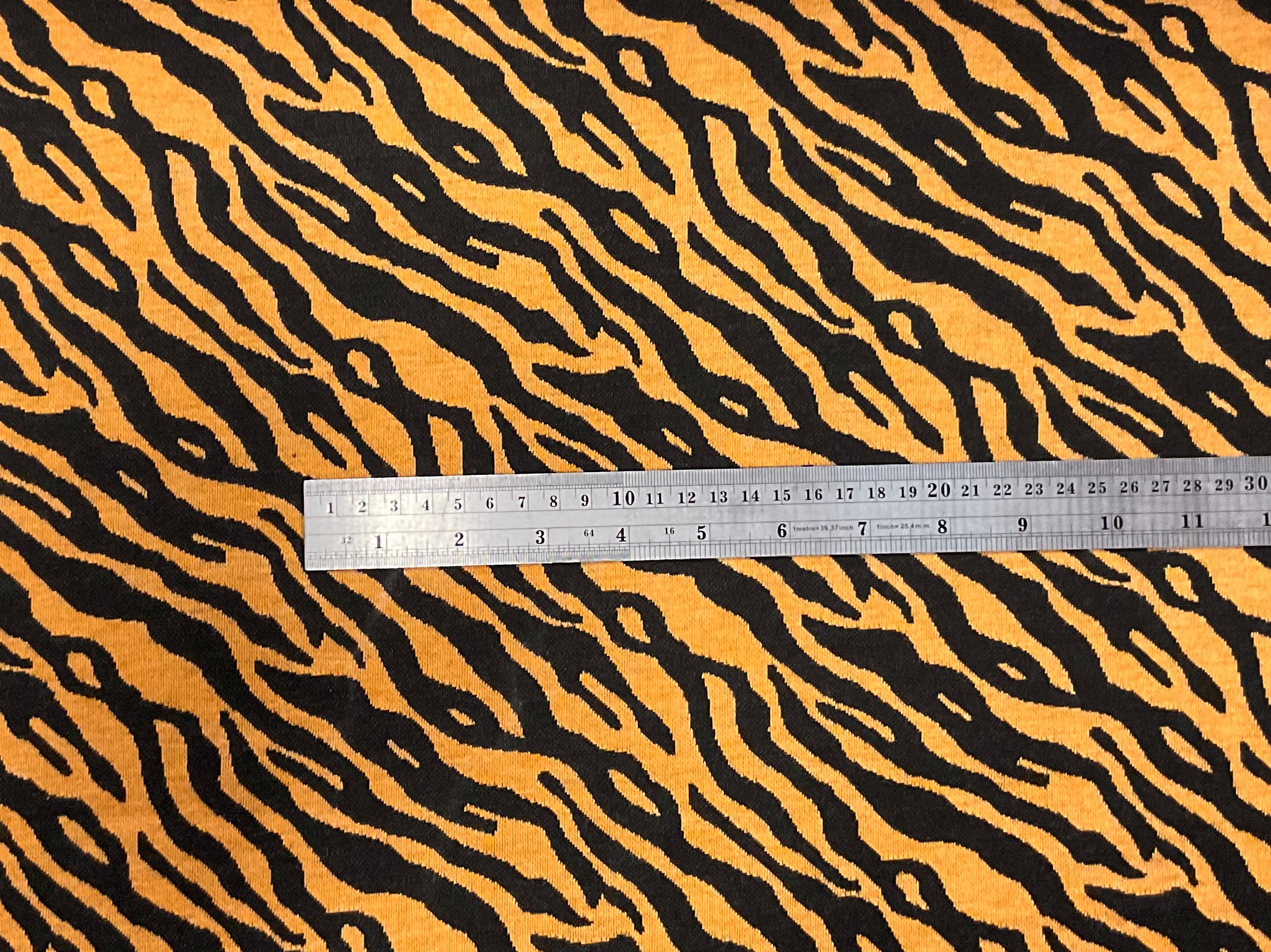 Tiger Stripe Jacquard Knit