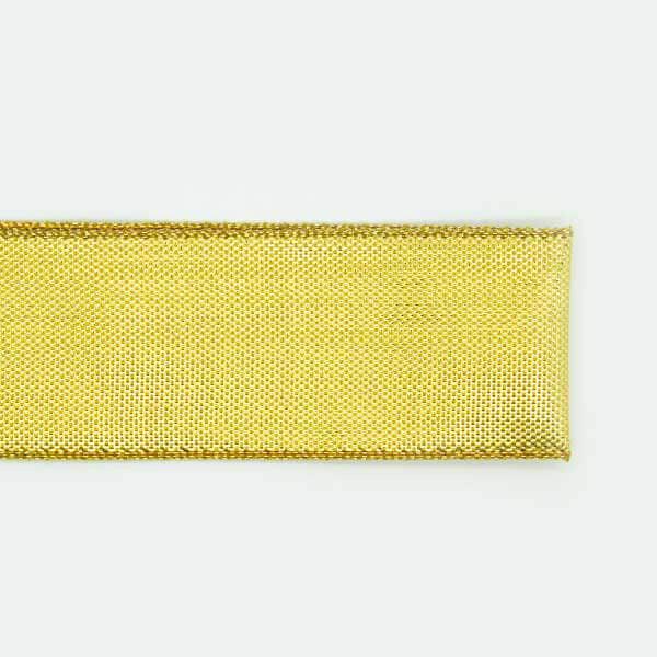 25mm Wired Edge Luster Ribbon - Various Colours – Little Legs Fabrics