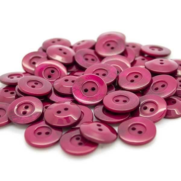 17mm Two Hole Shiny Marble Finish Buttons – Little Legs Fabrics