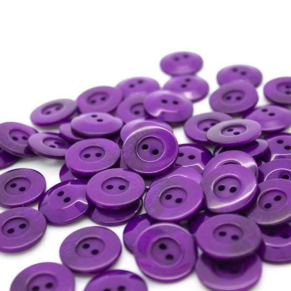 21mm Two Hole Shiny Marble Finish Buttons