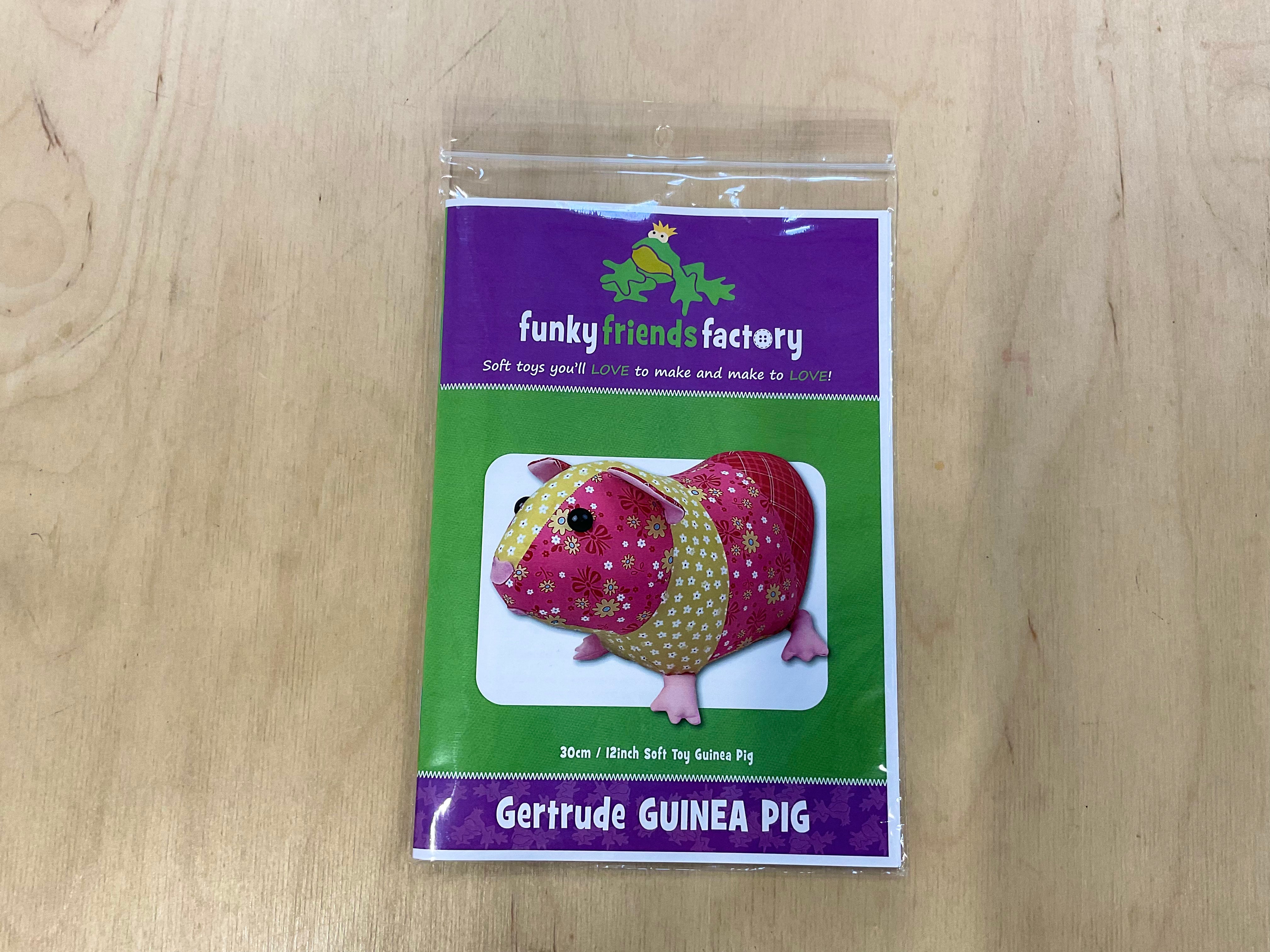 Gertrude Guinea Pig Funky Friends Factory Soft Toy Pattern