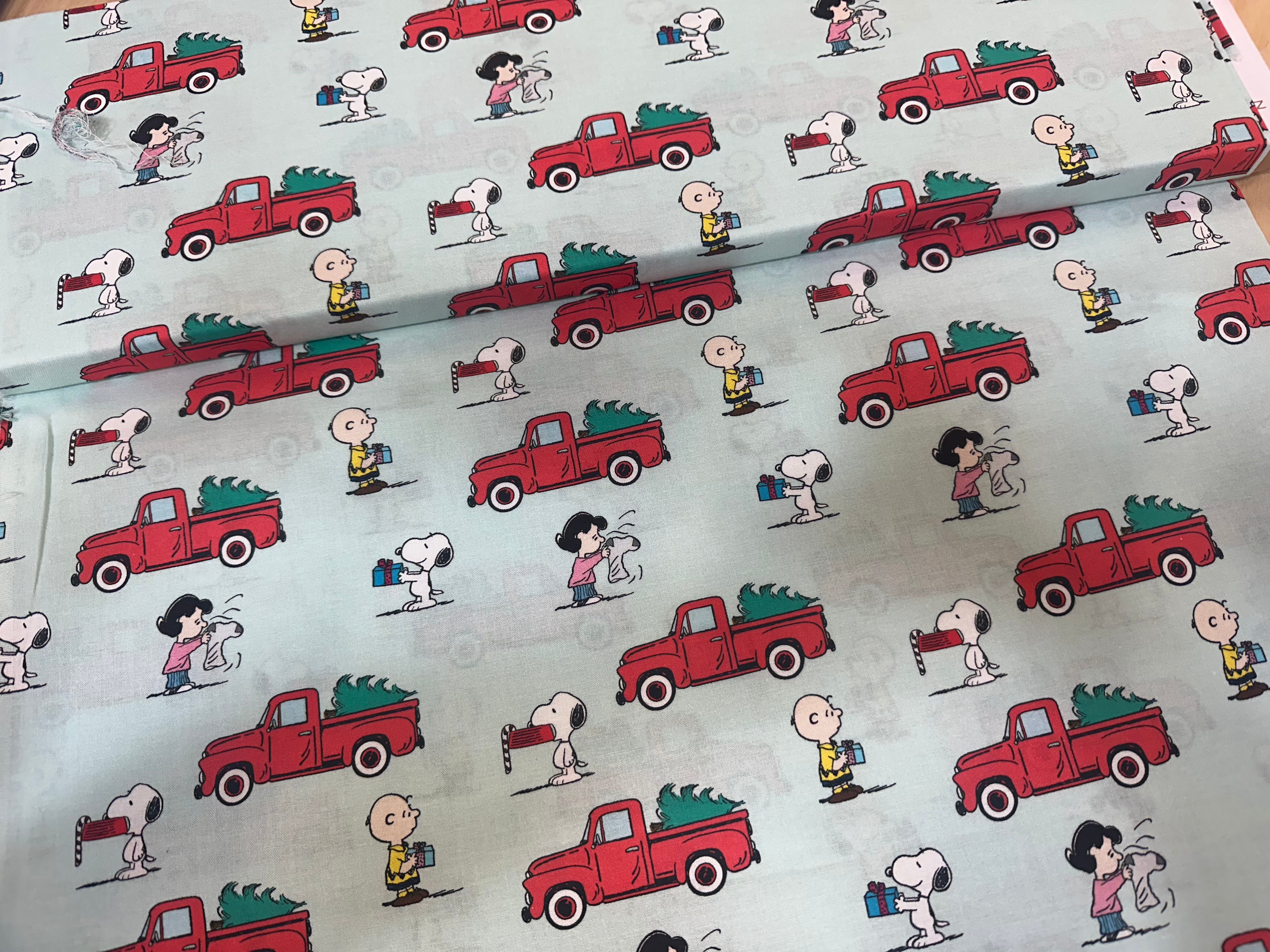 SALE Snoopy Christmas Truck