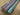 Pastel Hologram Rainbow Padded Herringbone Faux Leather Vinyl - Various Sizes