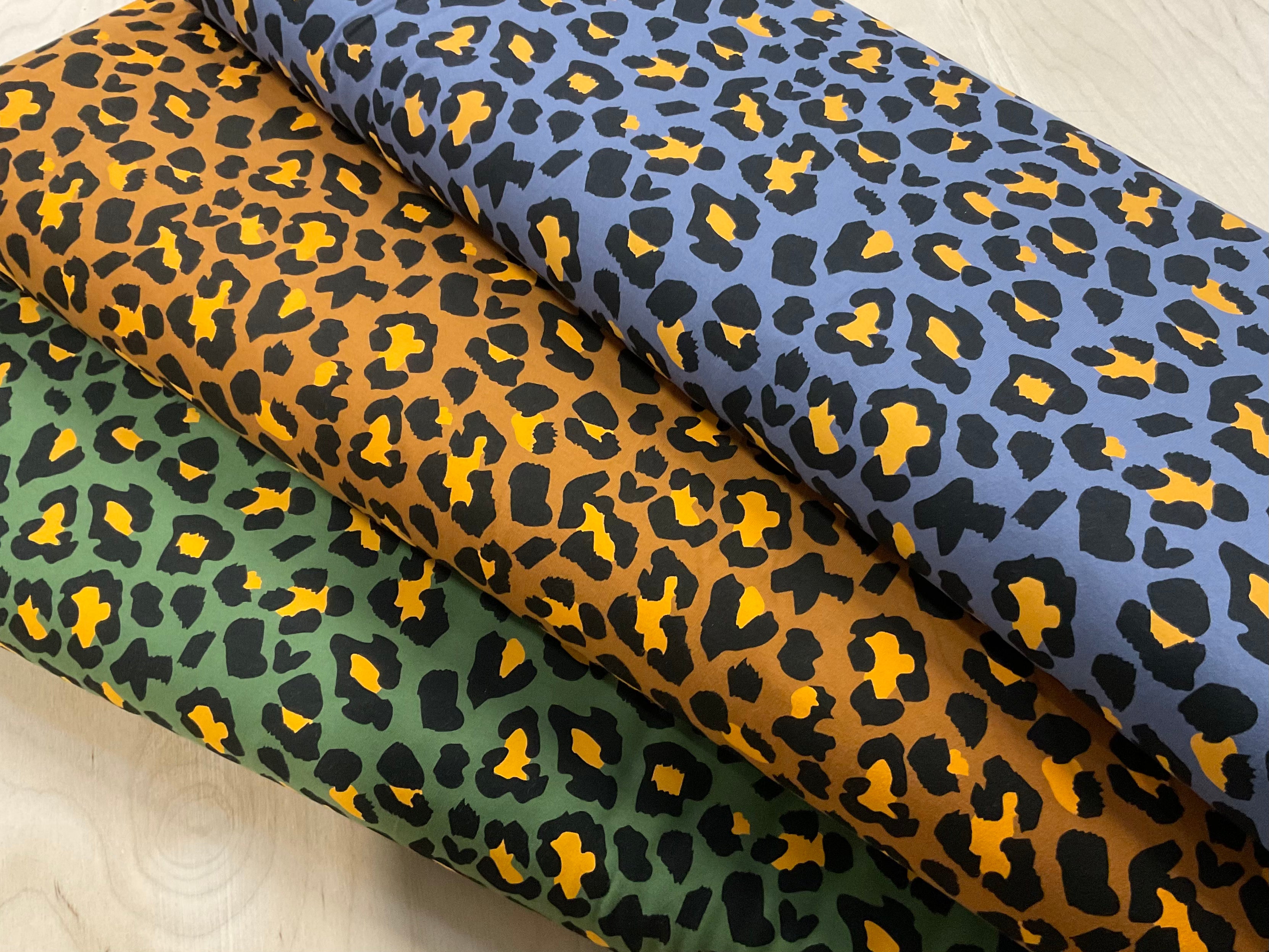 Leopard Print Cotton Jersey