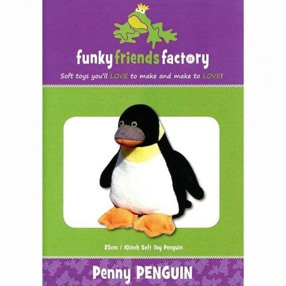 Penny Penguin Funky Friends Factory Soft Toy Pattern