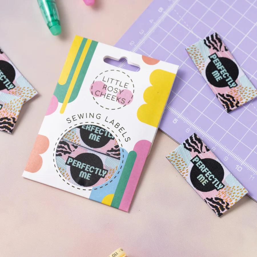 Perfectly Me sewing labels by Little Rosy Cheeks