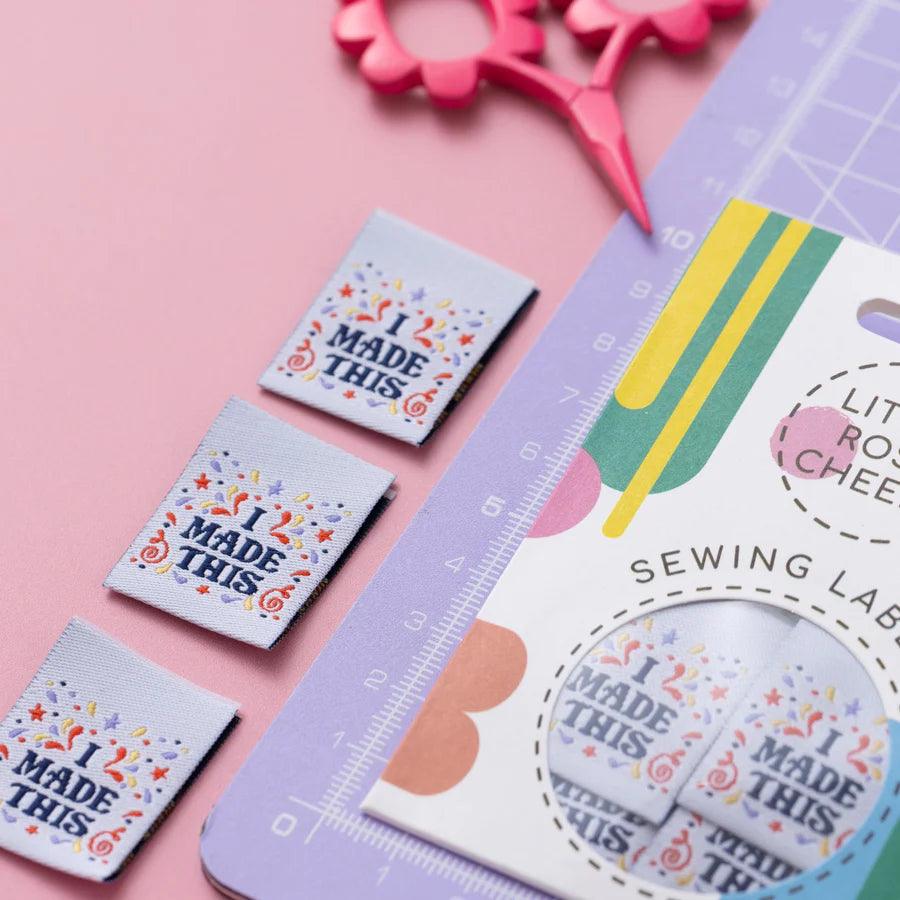 I Made This sewing labels by Little Rosy Cheeks