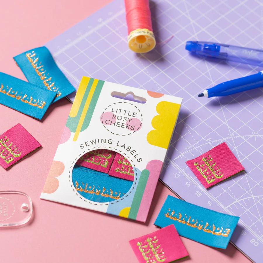 Simply Handmade sewing labels by Little Rosy Cheeks