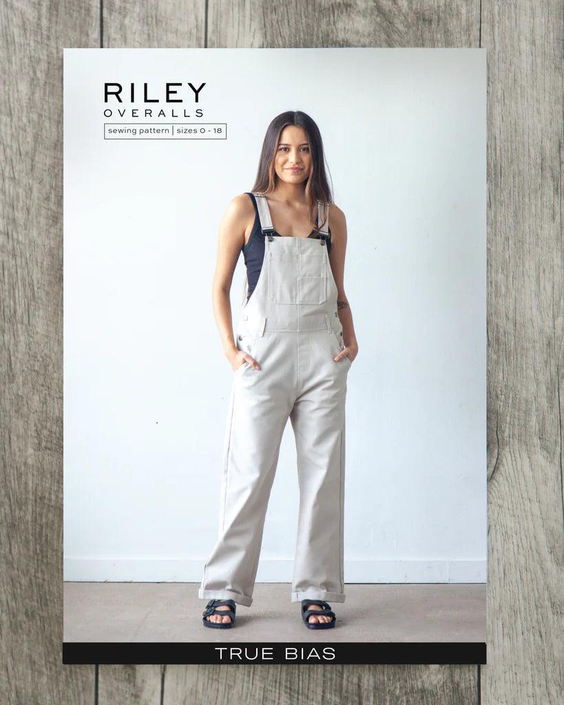 True Bias Riley Overalls Sewing Pattern Sizes 0 - 18