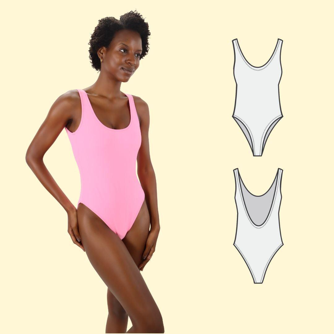 Sirena Patterns Sharon One Piece swimsuit Sewing Pattern
