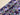 Purple Geometric Cotton Canvas