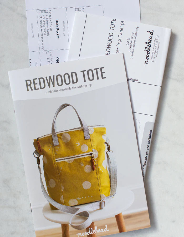 Noodlehead Redwood Tote Sewing Pattern