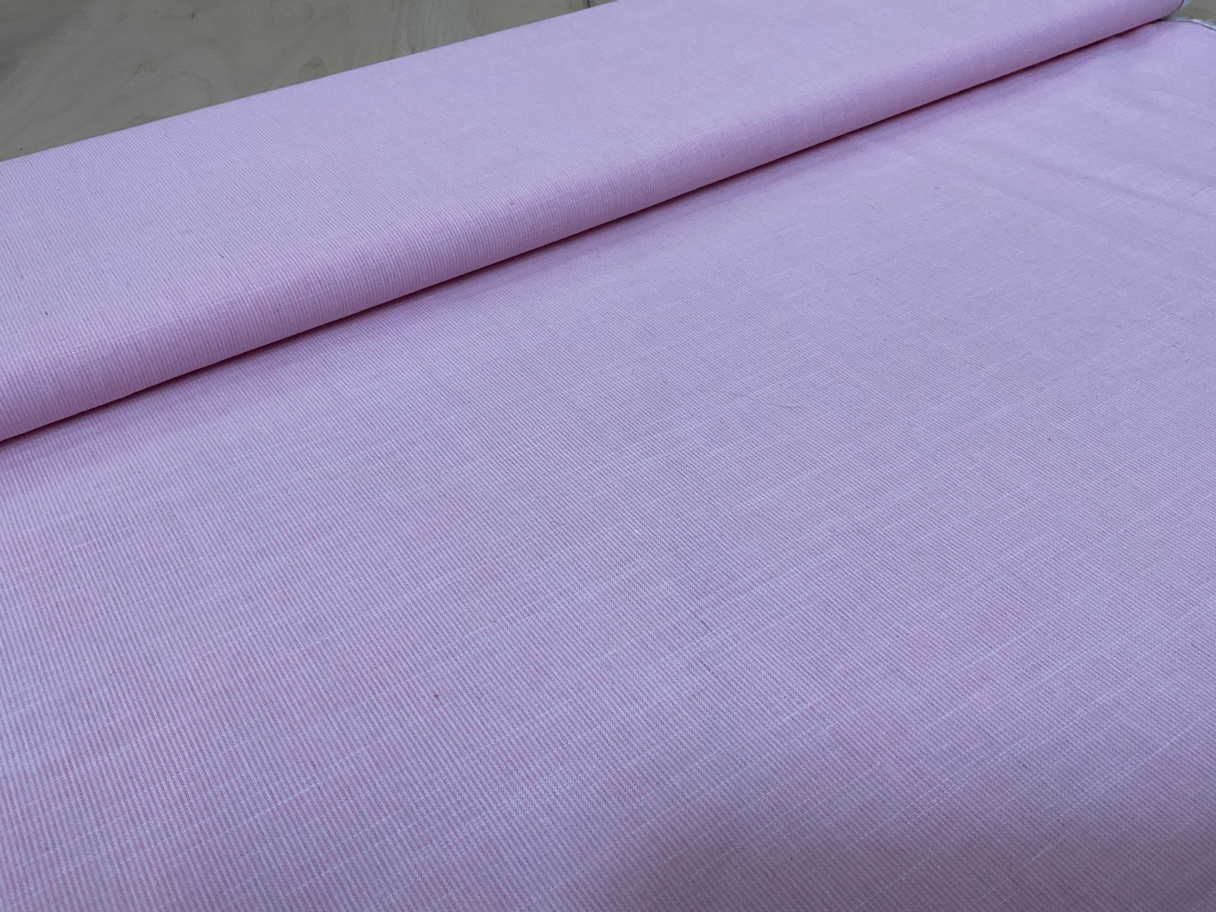 Pink Cotton Pinstripe