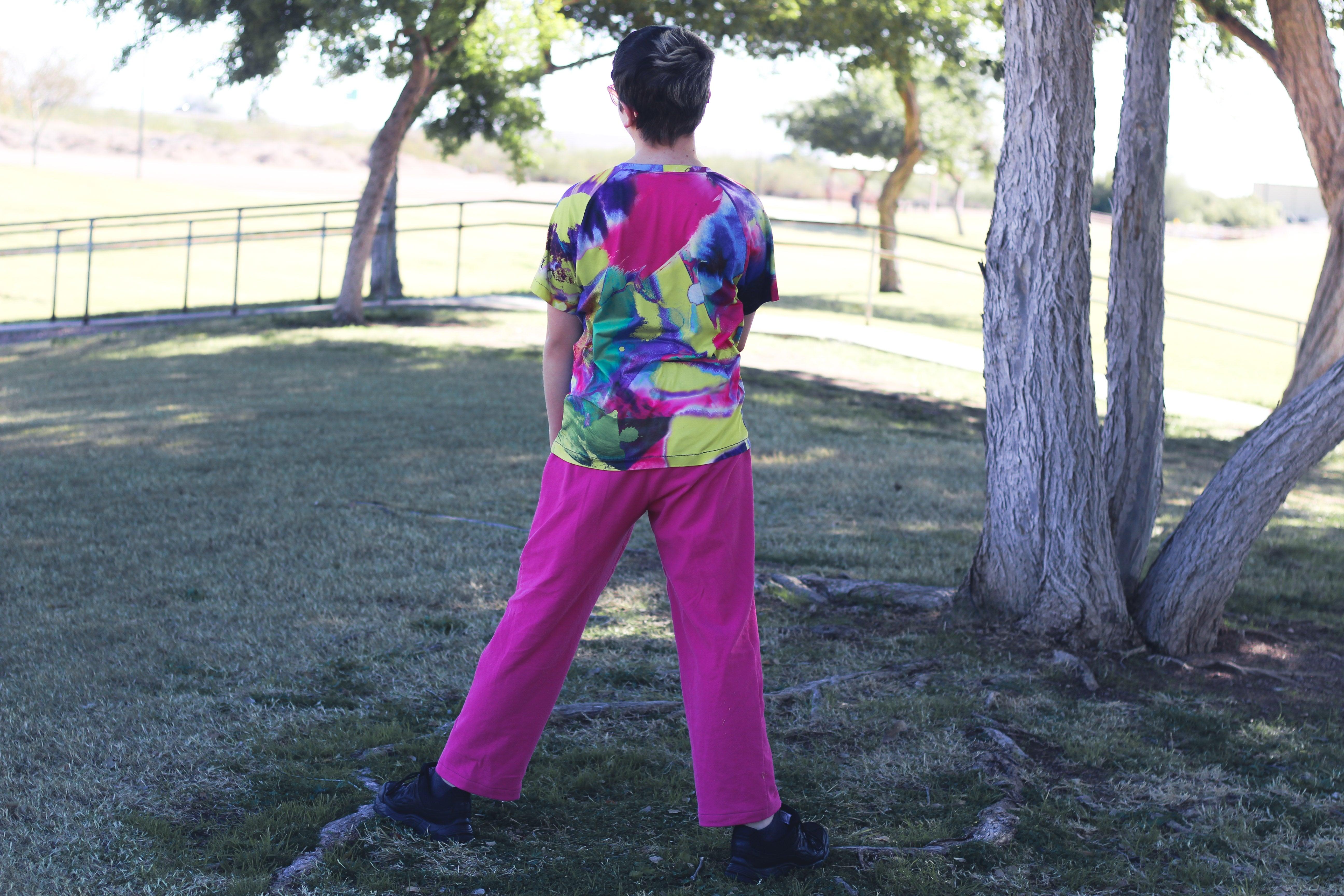 Do-Re-Mi PJ Pants -Mens Waves and Wilds Paper Pattern