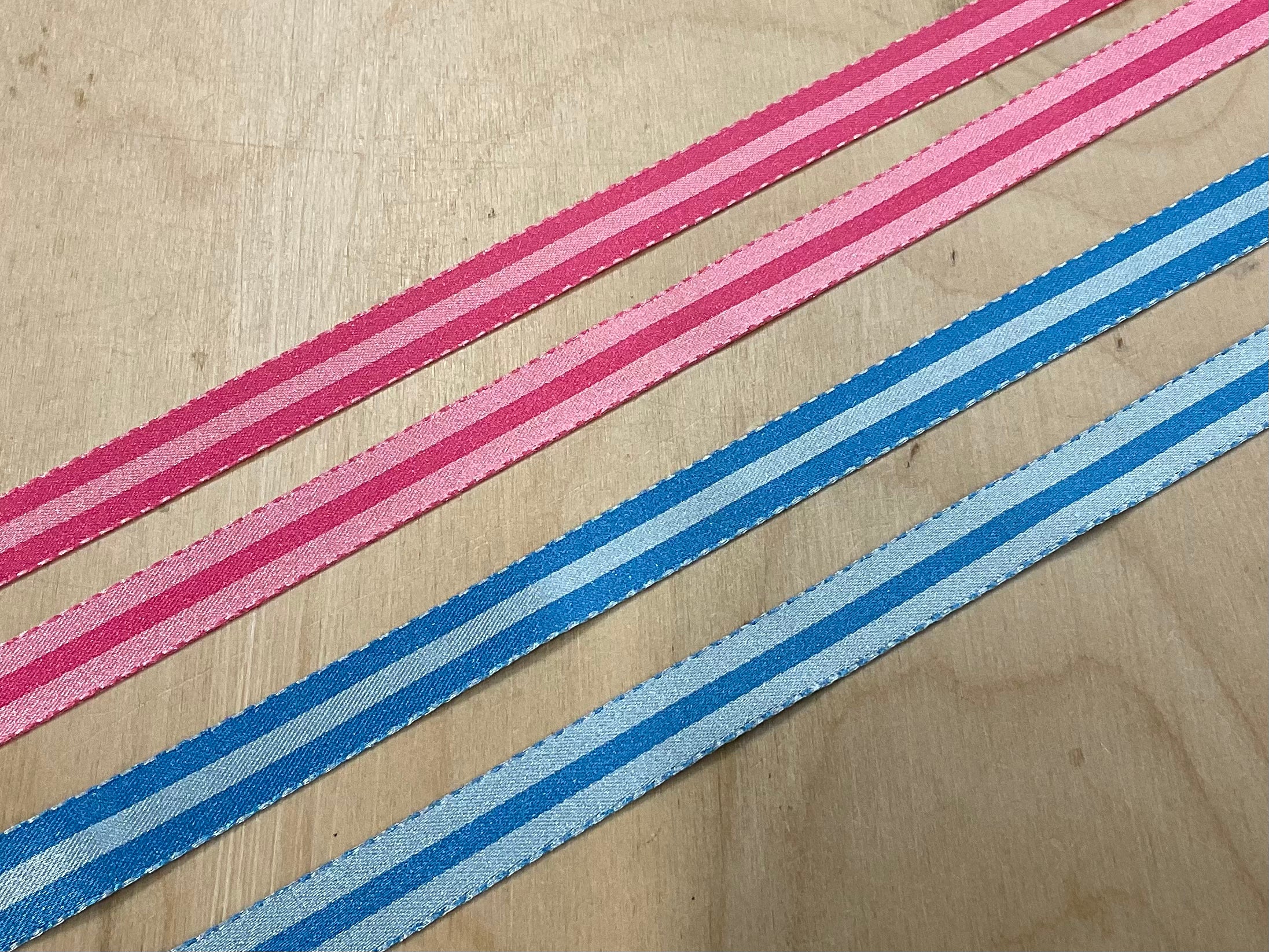 Reversible Stripe 16mm Ribbon