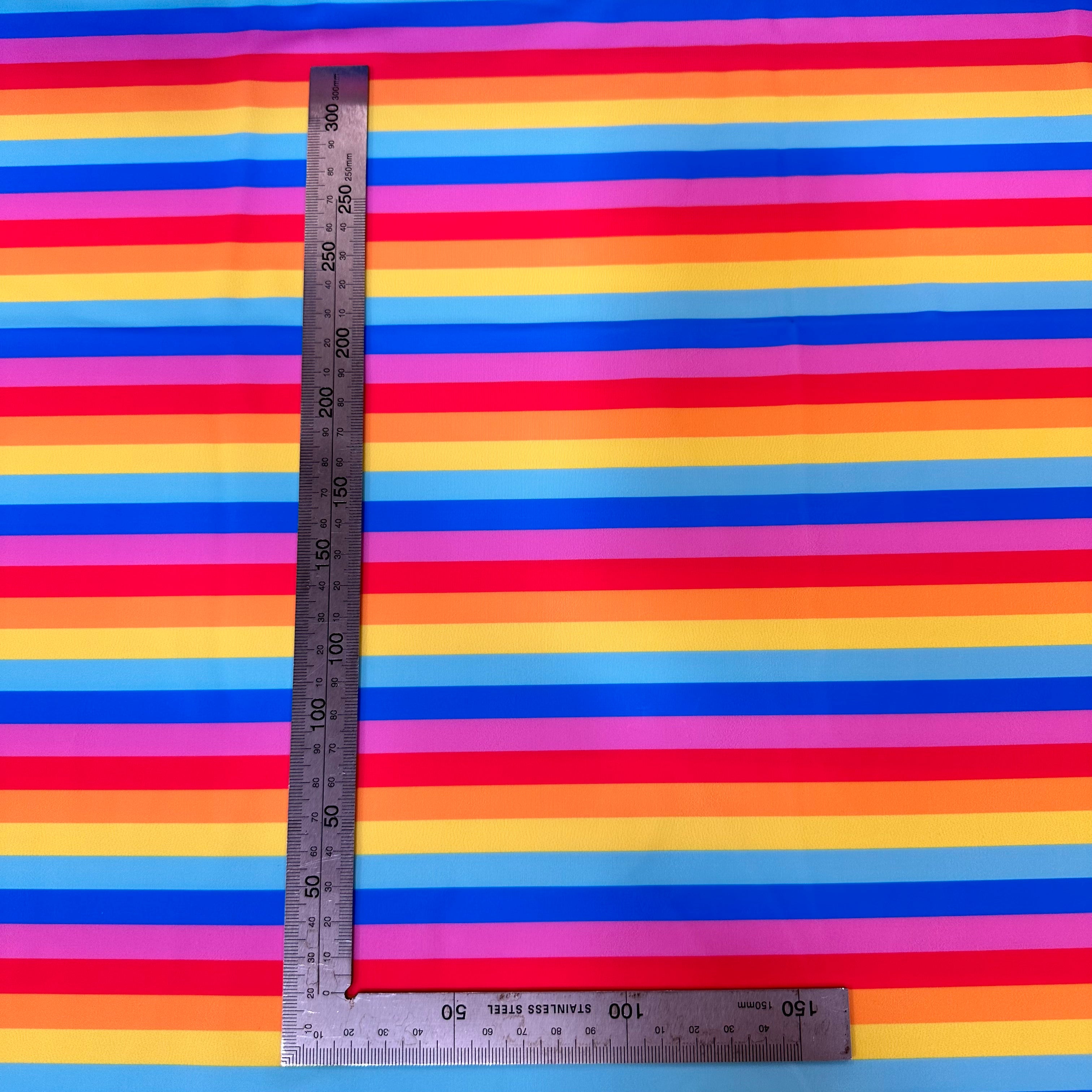 Rainbow Stripes (1cm) SWIMWEAR SPF50