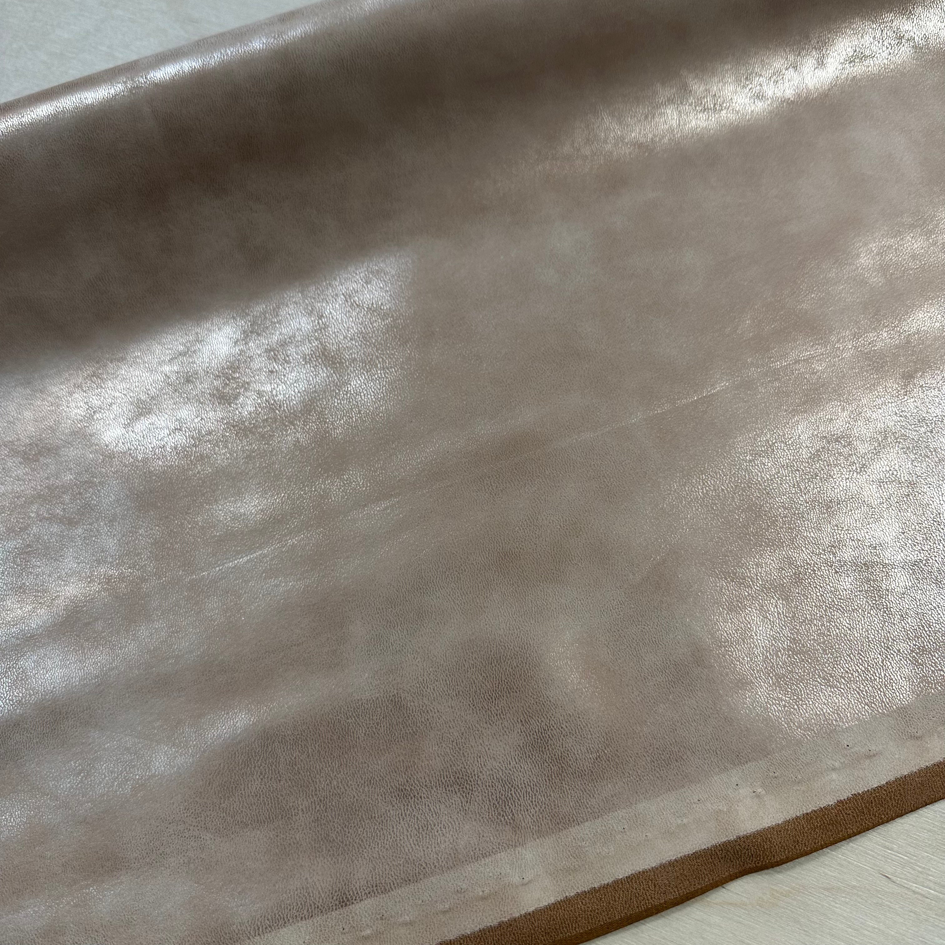 Shimmery Suede Look Faux Leather Vinyl