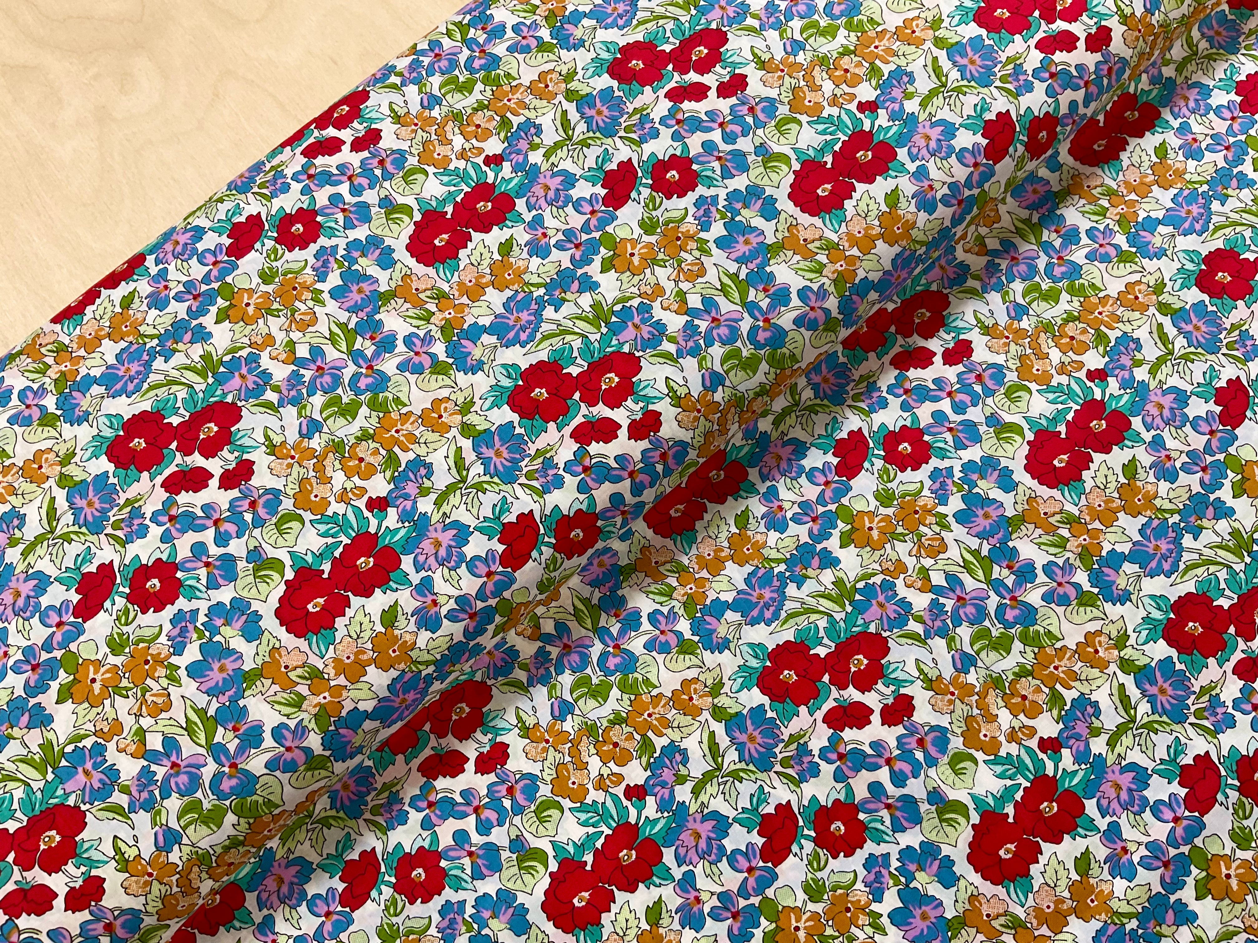 Country Floral Cotton Lawn