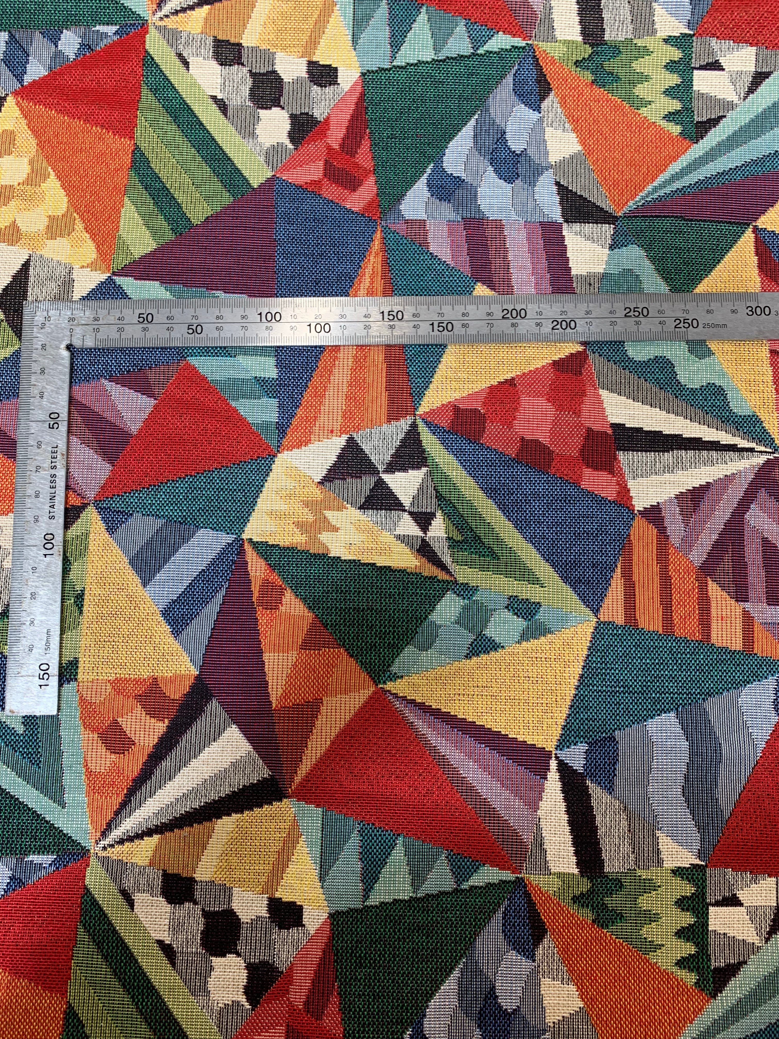Tapestry Triangles Gobelin Premium Fabric