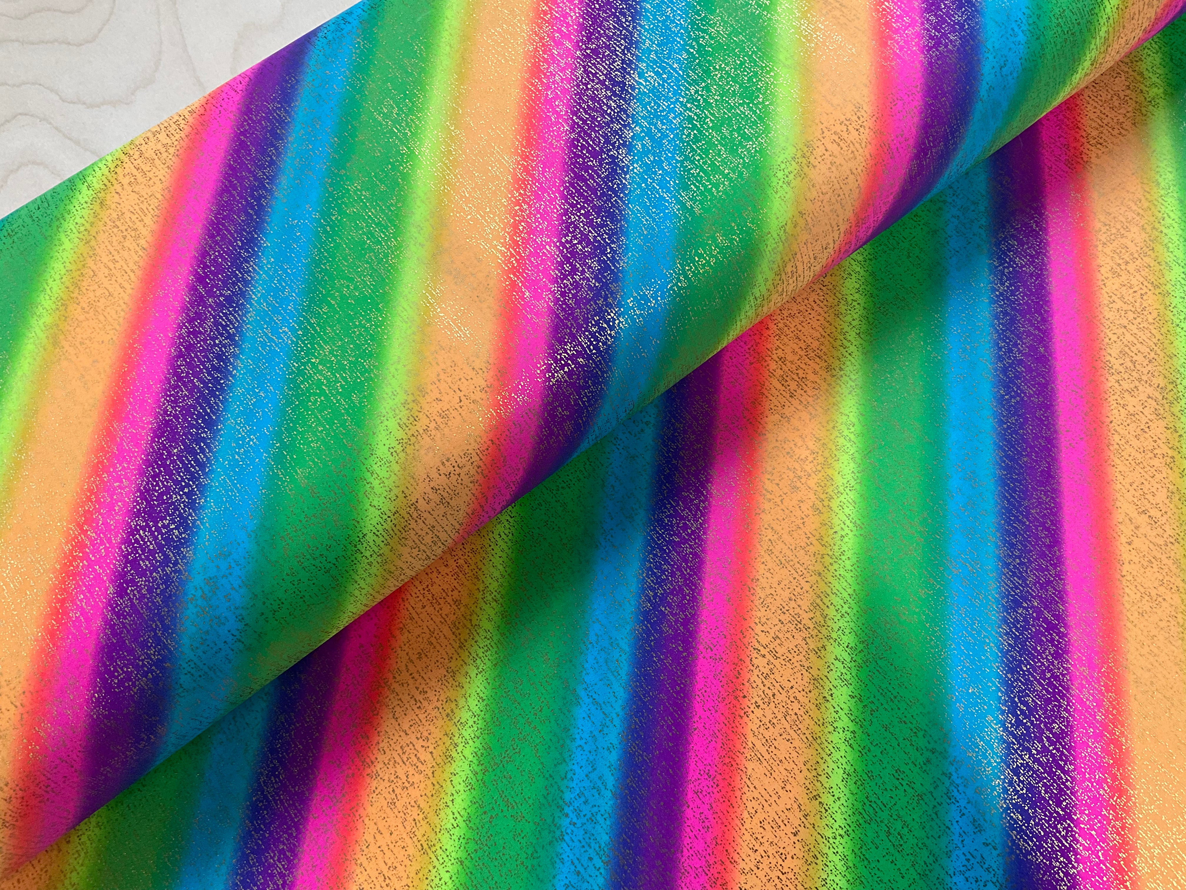 Glitter Rainbow Lycra Activewear/Dancewear