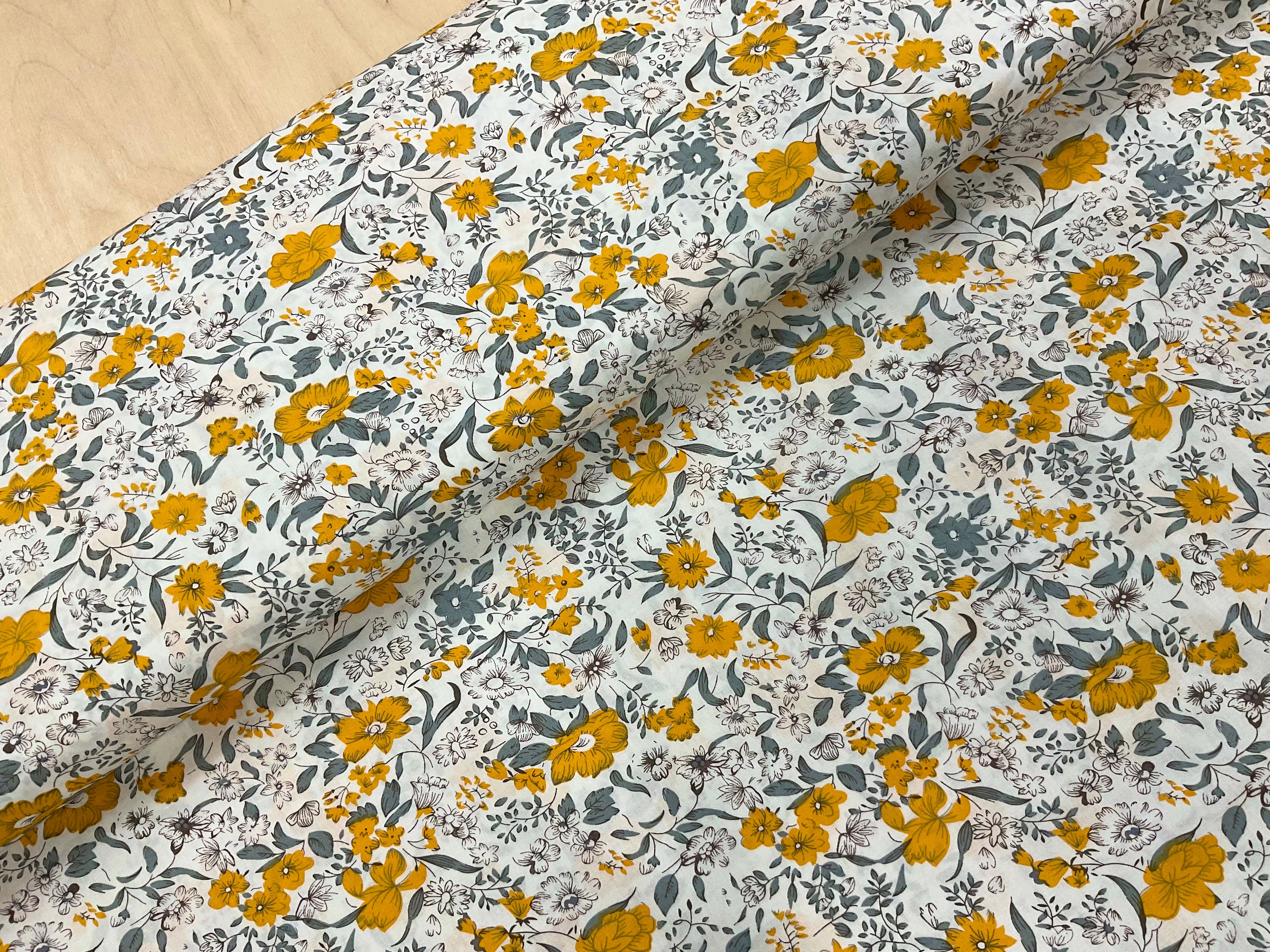 Country Floral Cotton Poplin