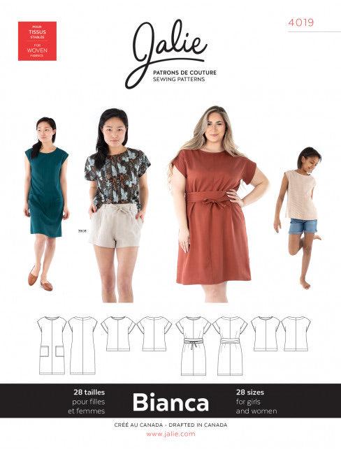 Bianca Dress and Top JALIE Woman’s and Girls Sewing Pattern