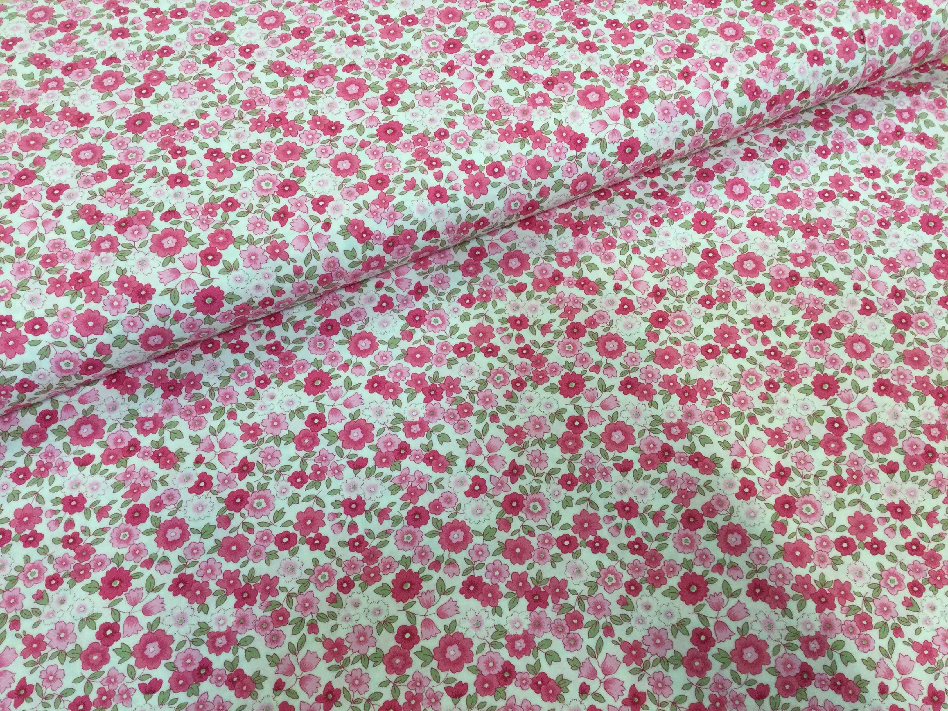 Sevenberry Pink Floral Cotton