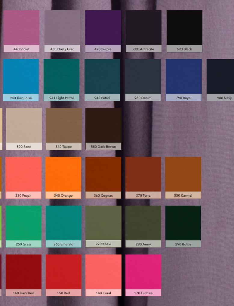 Terry Looped French Terry Looped Back Solids BULK BUY – Little Legs Fabrics