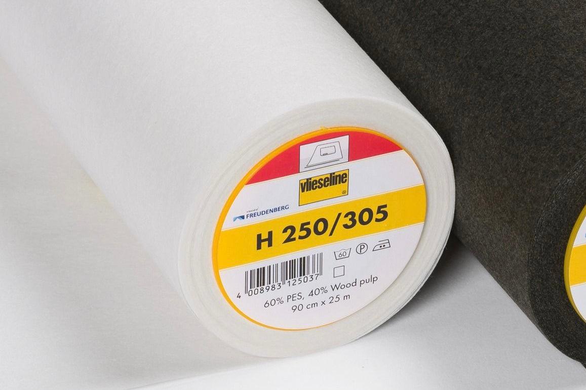Vlieseline White Standard Firm Interfacing - Iron On | H250/305