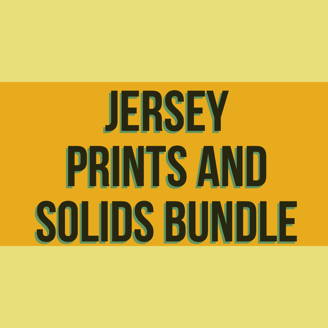 Jersey Prints and Solids Bundle