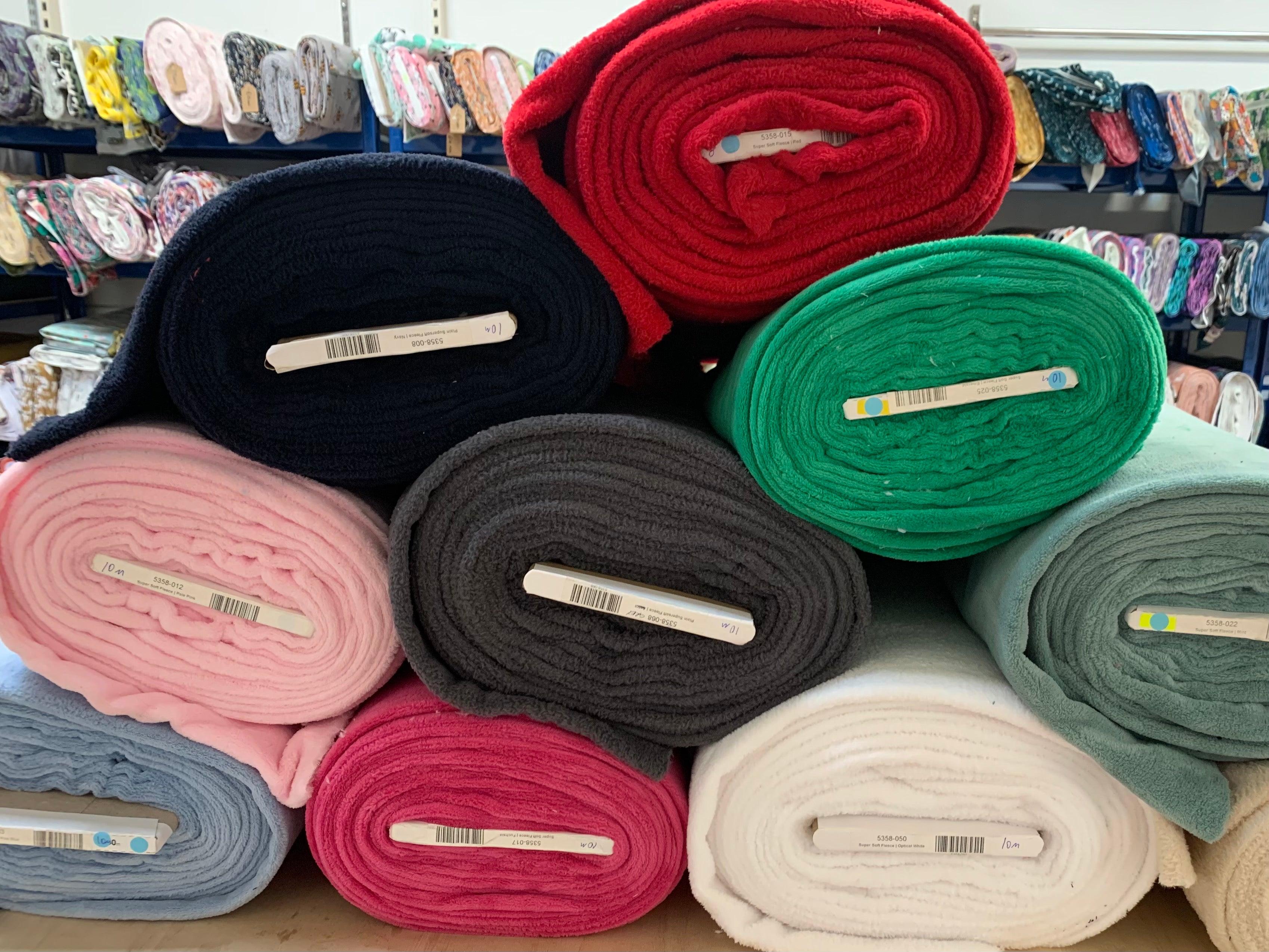 Super Soft Fleece - Various Colours