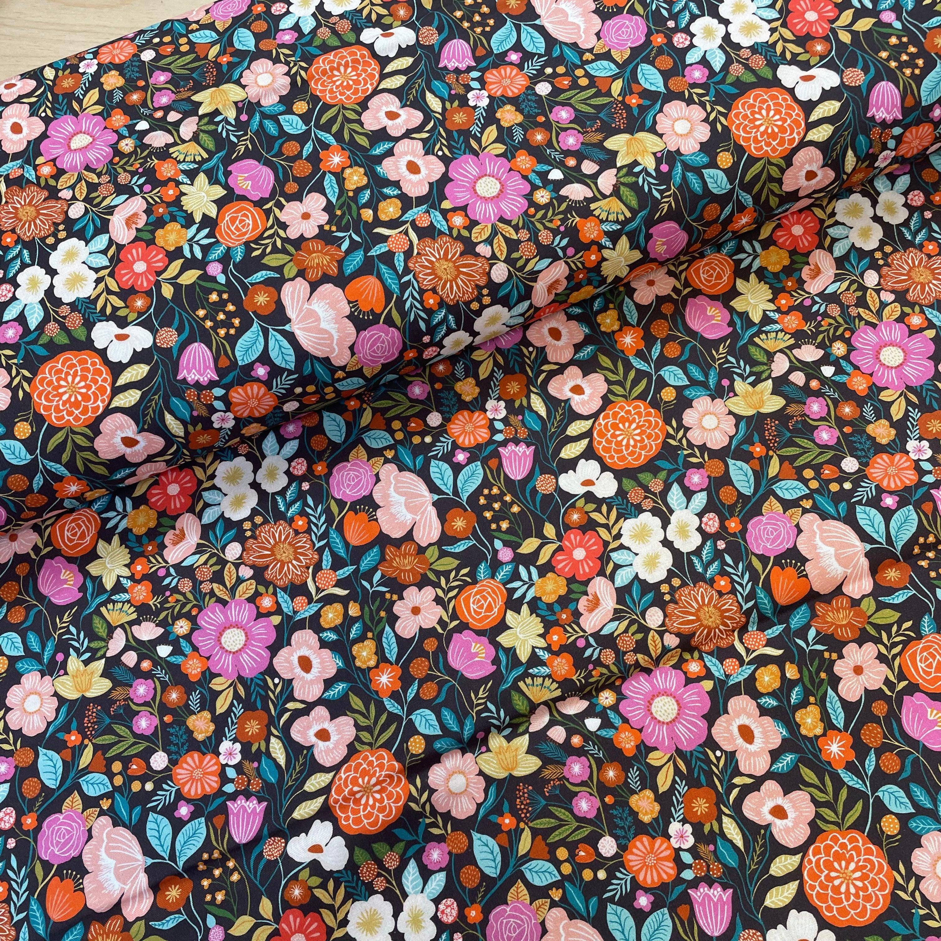 Bright Floral (Good Vibes collection) Cotton
