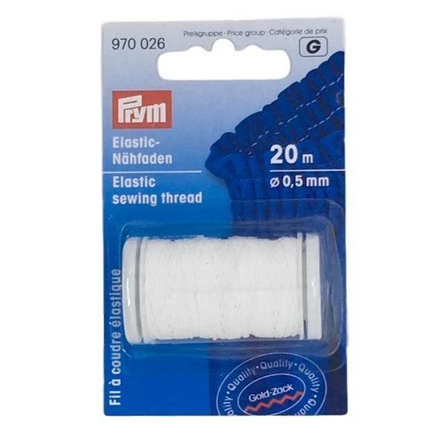 PRYM Elastic Sewing thread  White