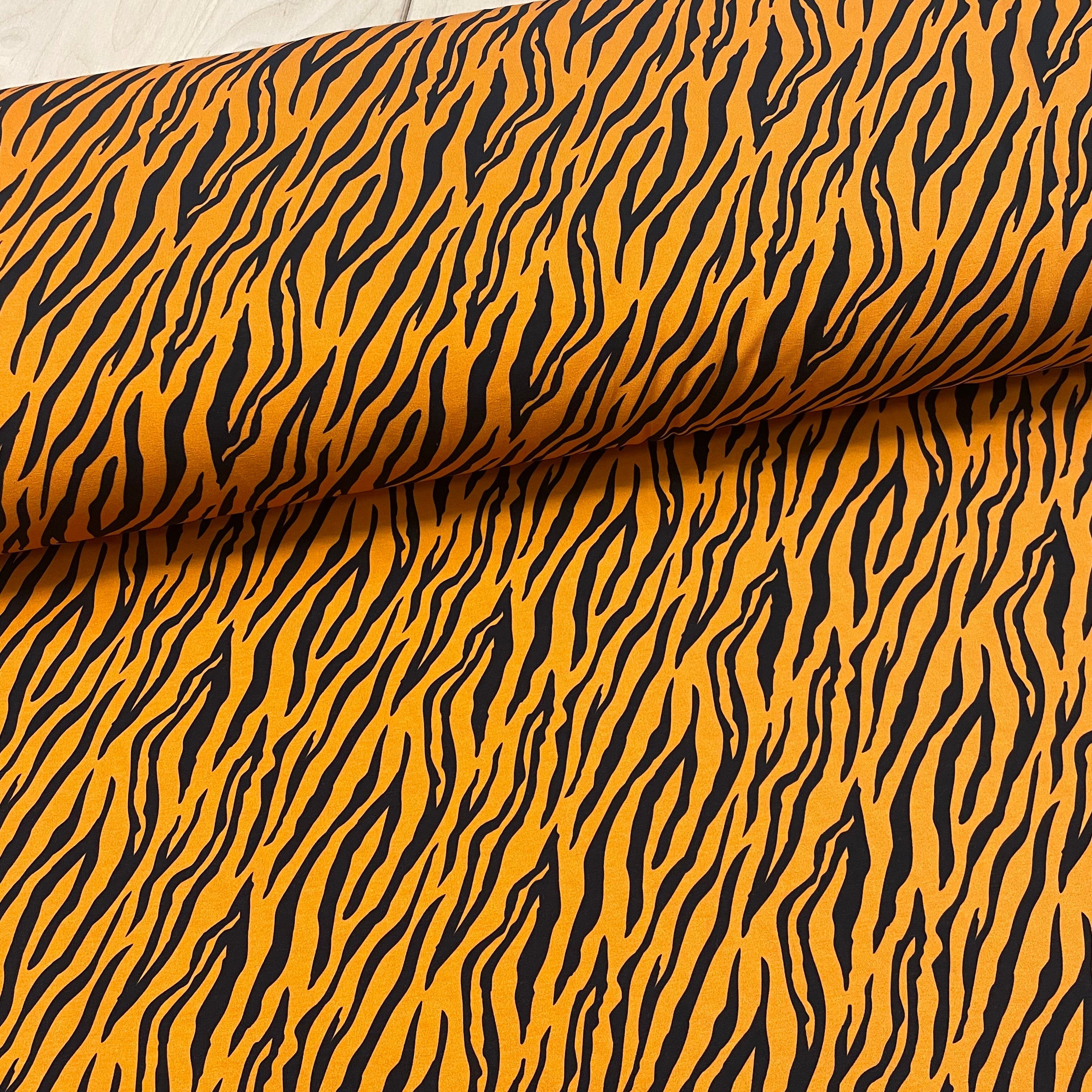 Tiger Stripes Cotton Jersey