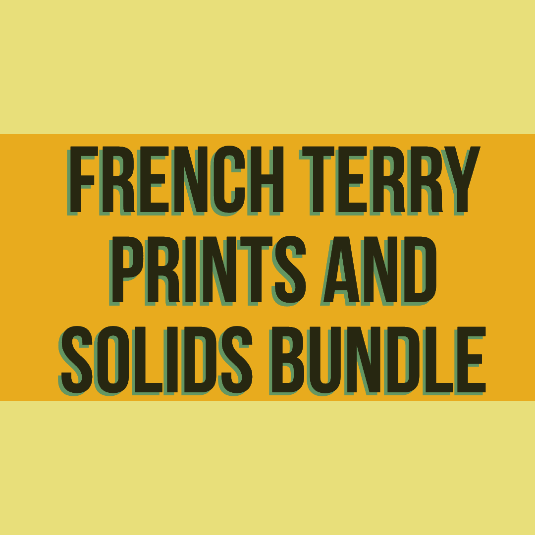 French Terry Prints and Solids Bundle
