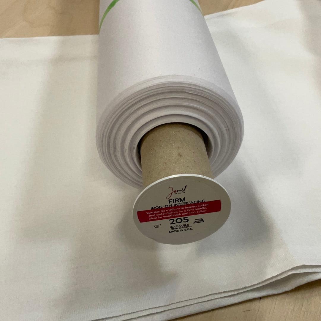 205 FIRM fuseable interfacing heavy weight fabrics
