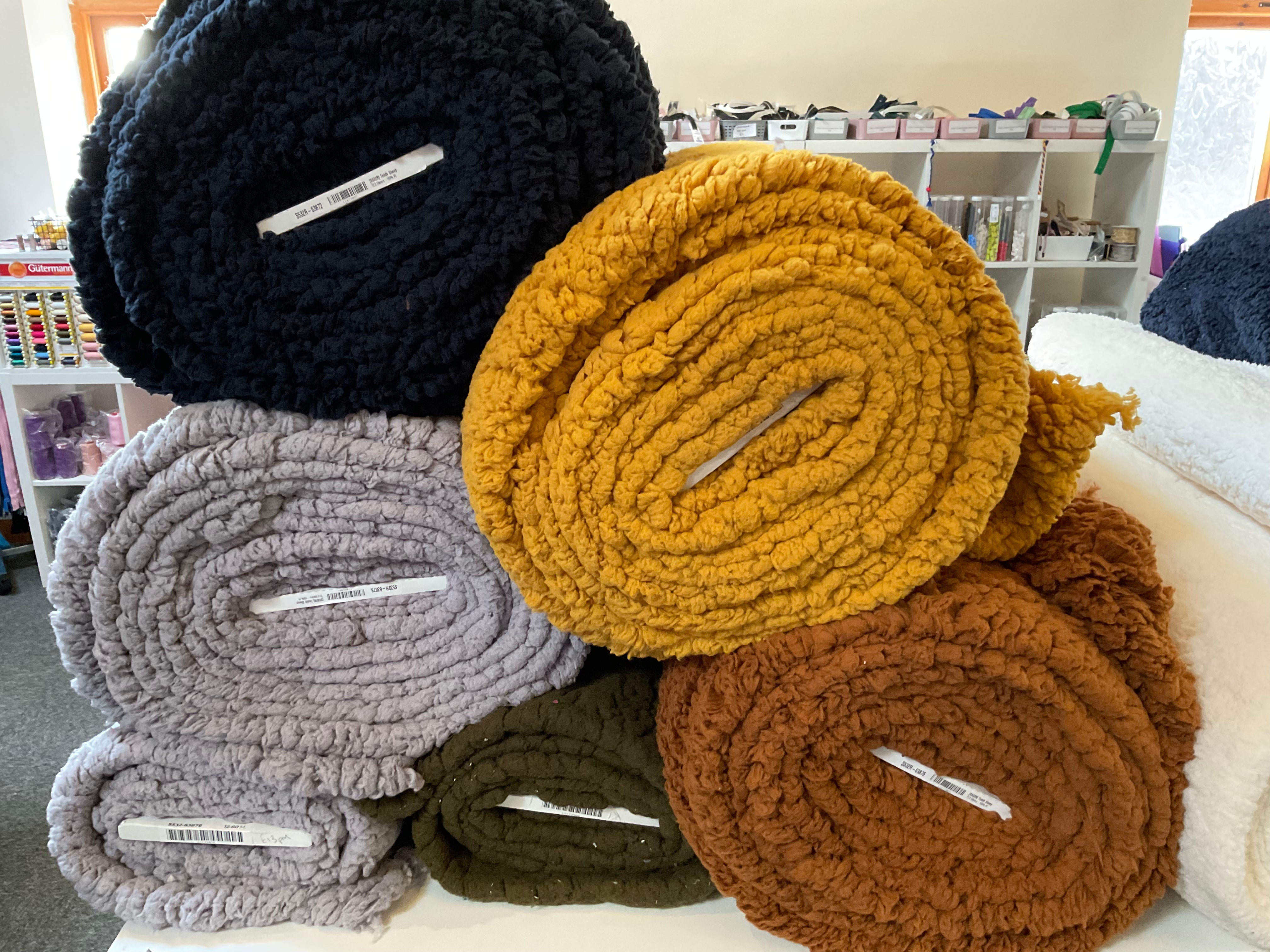 Teddy Sheep Fleece-  Thick Pile Various colours