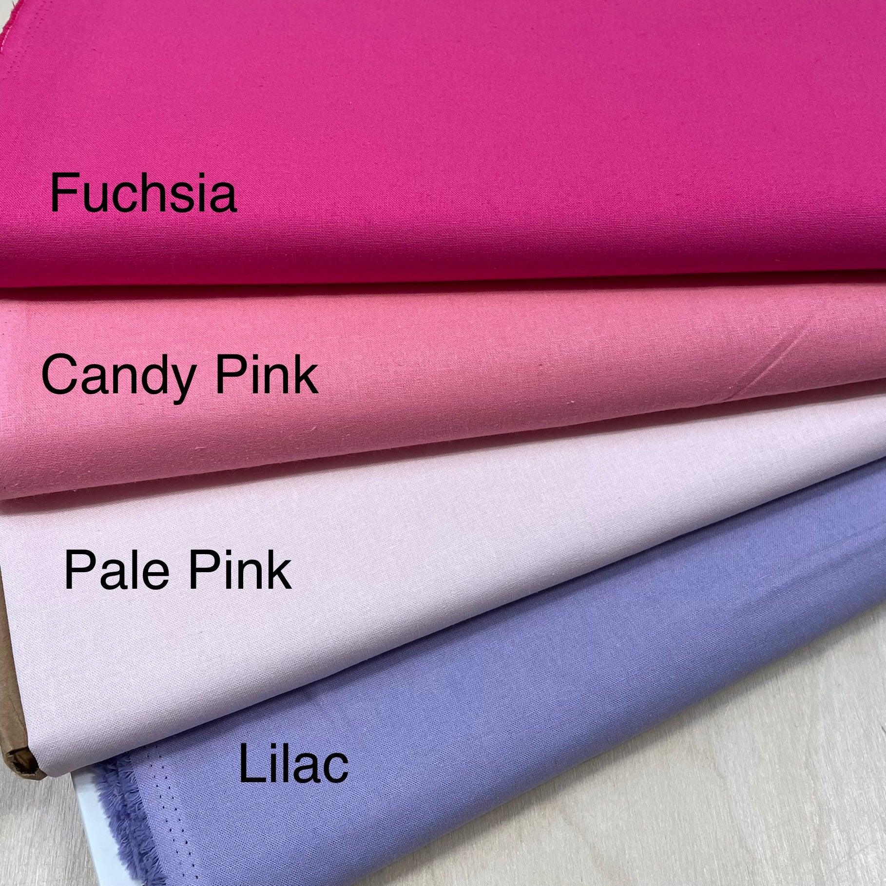 Solid Colour 100% Cotton 112cm width
