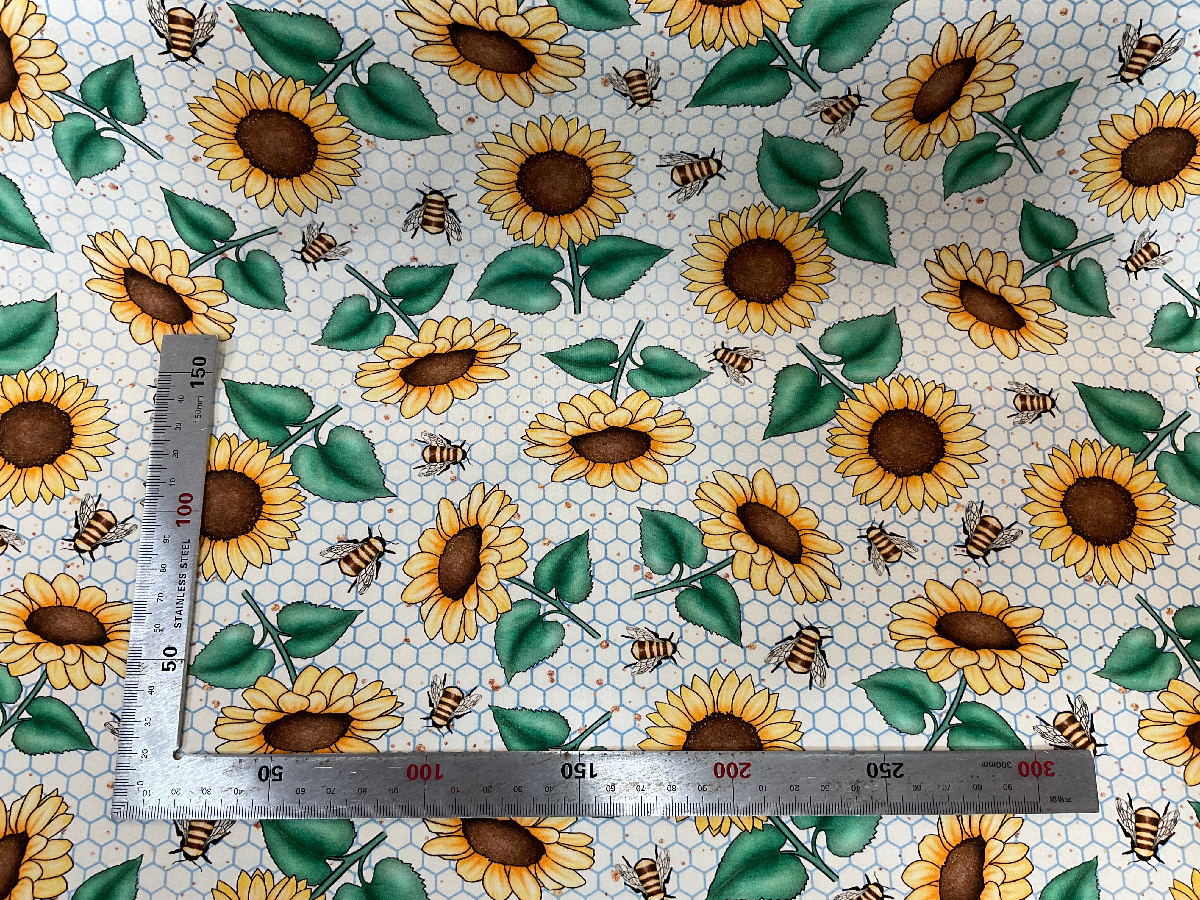 Sunflower jersey 2025 knit fabric