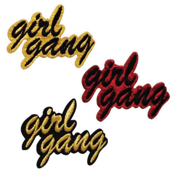 Girl Gang Iron on Patch/Appliqué