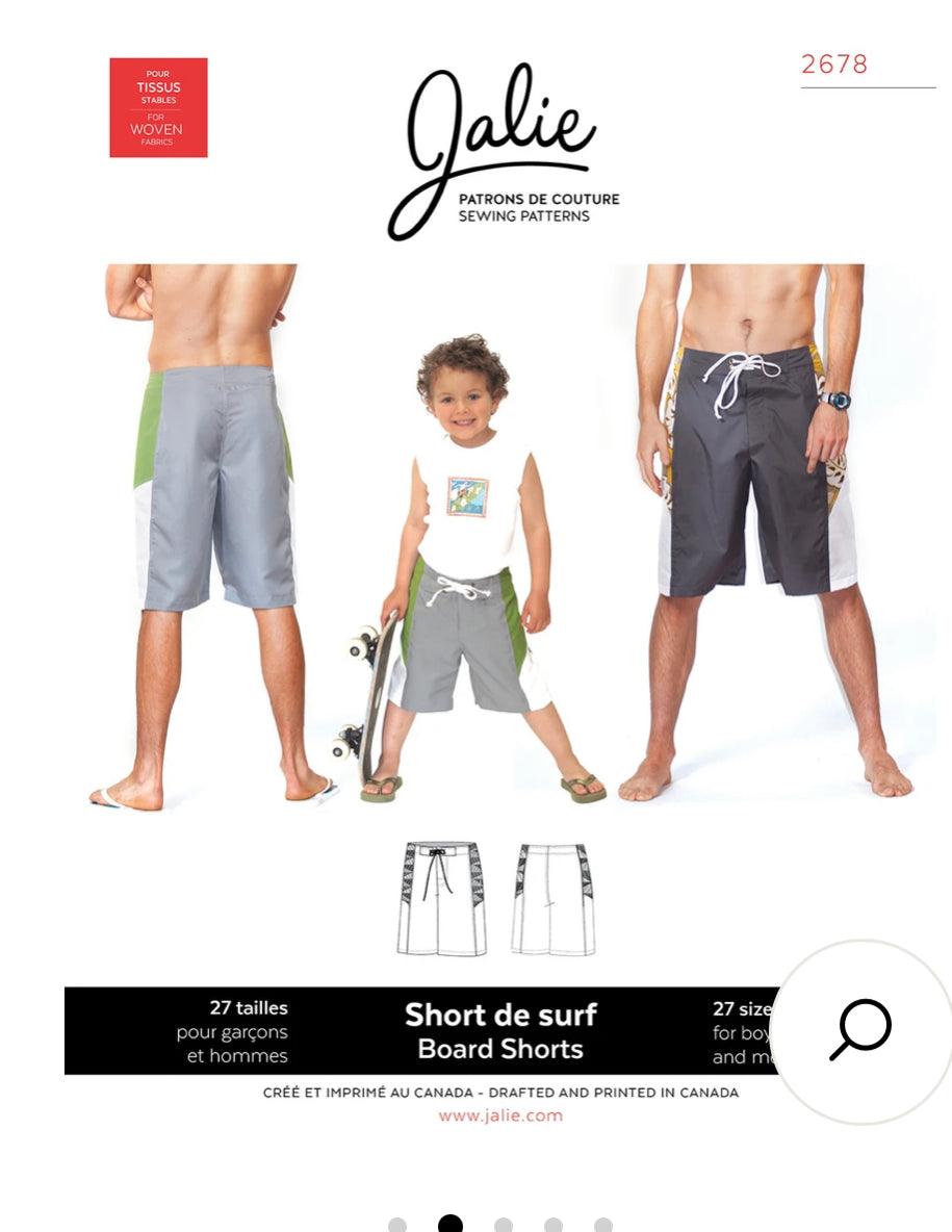 Surf / Boardshort JALIE Men’s and Boys Sewing Pattern