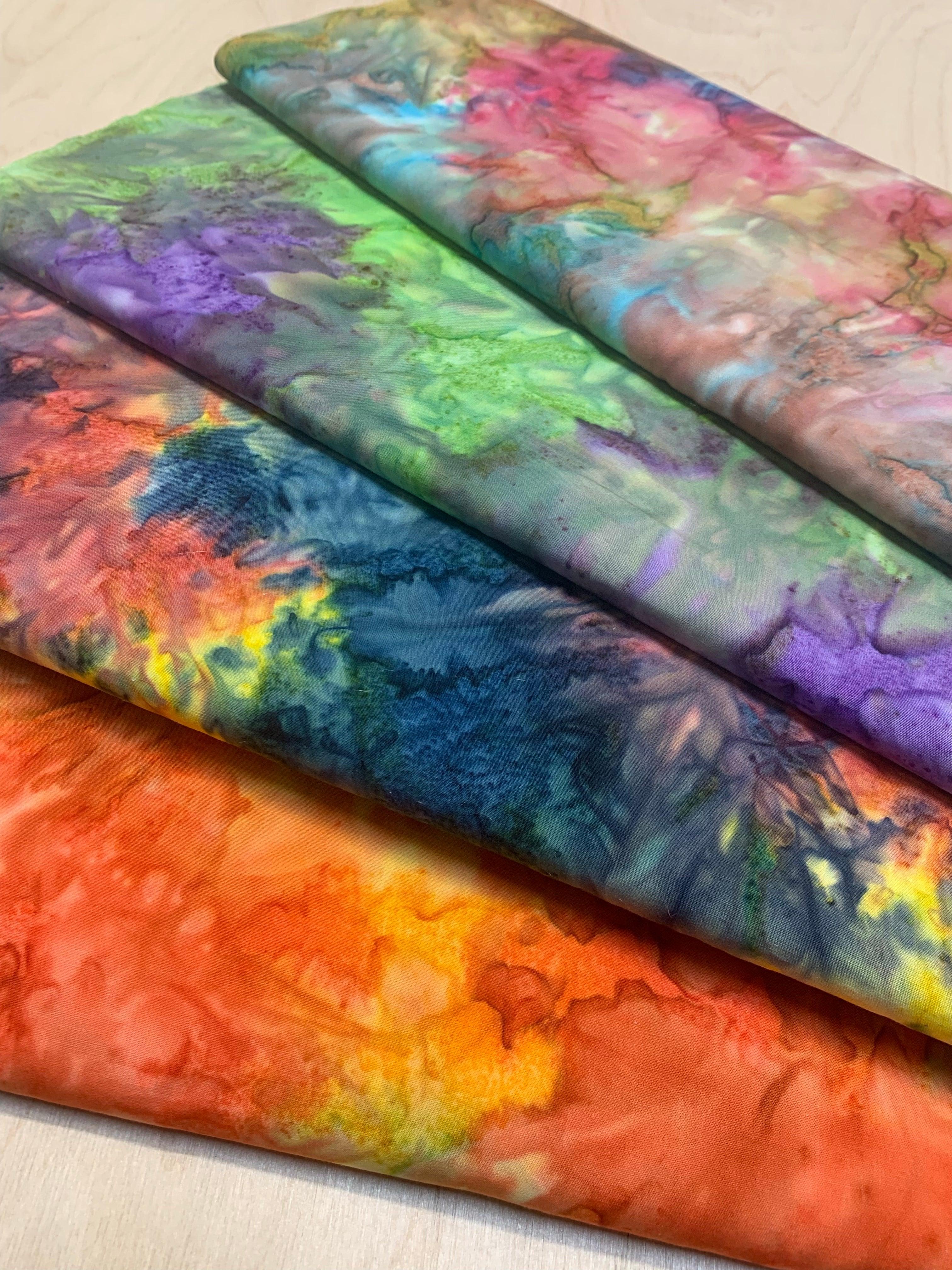 Colourful Marble Batik Cotton