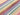 Spring Rainbow Stripes Cotton Jersey Fabric (17mm)