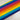 Bright Rainbow Stripes Wide 3cm Jersey