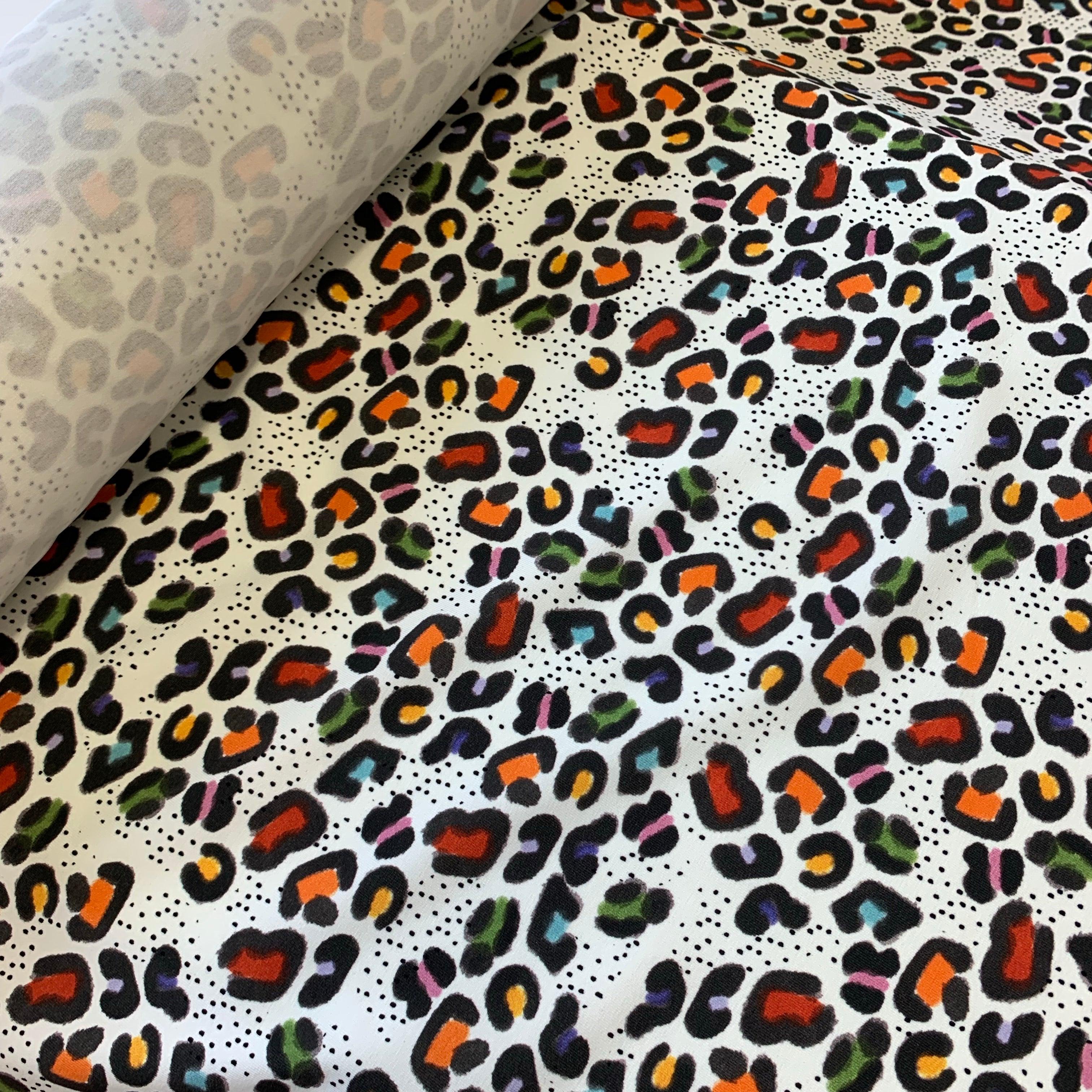 Rainbow Leopard Print Jersey