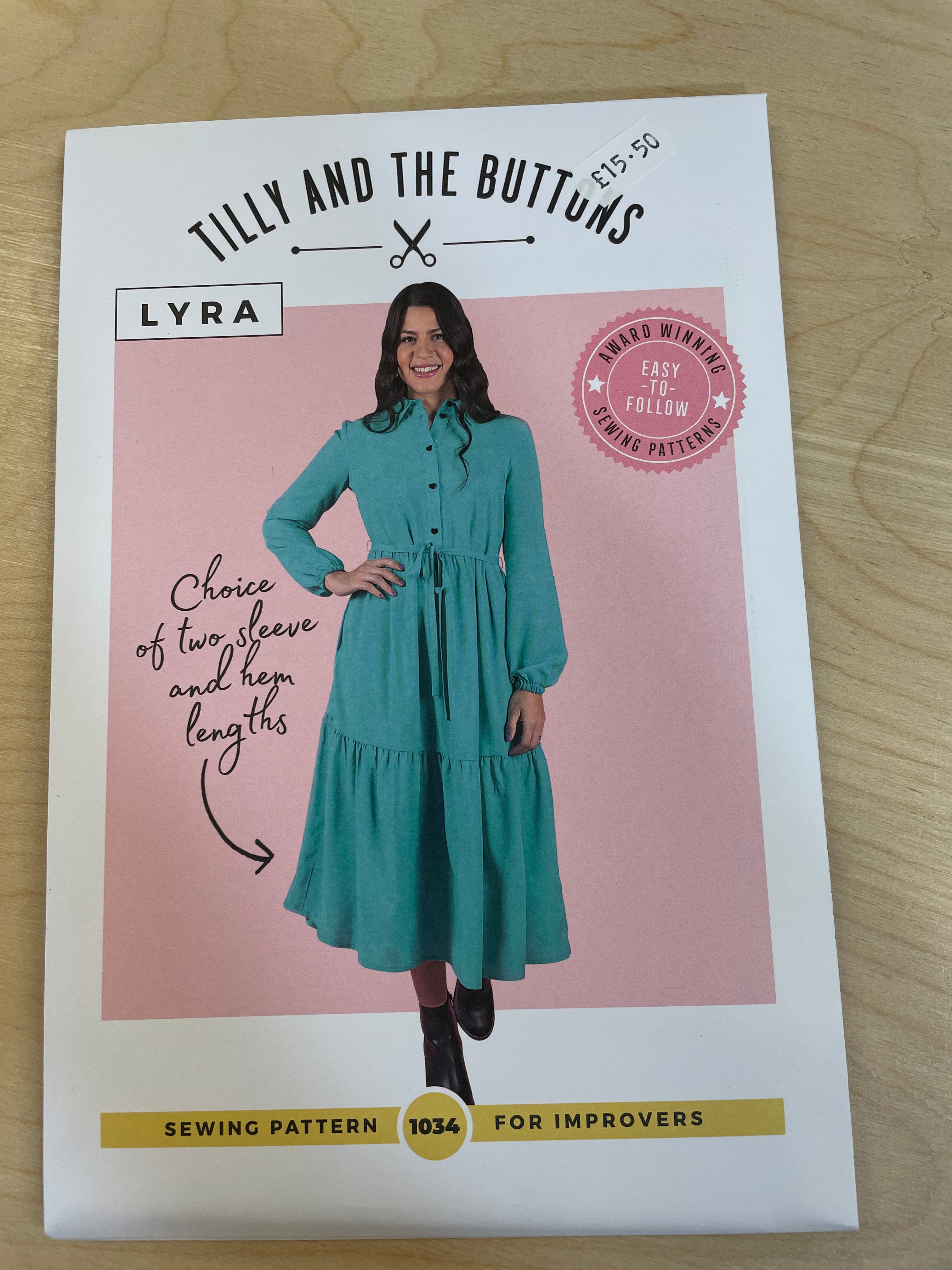 Tilly & The Buttons Lyra Sewing Pattern